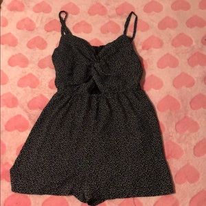 Polka dot romper